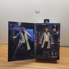 NEW Neca ULTIMATE DOC BROWN 35th Anniversary Back to the Future Action Figure
