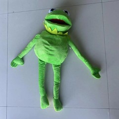 60CM Kermit Frog Plush Doll Soft Stuffed Hand Puppet Kids Gift