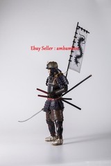 Yuzhimao Studio 1/6 Japanese Samurai Black Action Figures Model Collection Doll