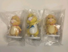 Zhu Zhu Pets Hamster Quest For Zhu Movie PVC Figures Lot of 3