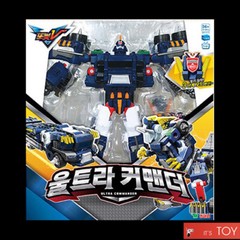 TOBOT V ULTRA COMMANDER Beast Dino Megazord Transforming Robot Vehicle Car Toy