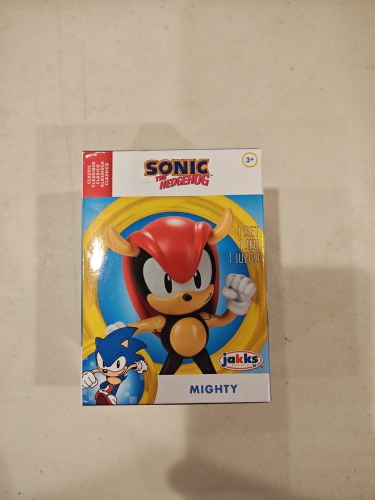 JAKKS Pacific Classic Sonic the Hedgehog 2.5in “Mighty” Action Figure Brand New