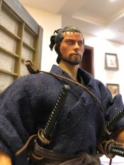 WOLFKING Miyamoto Musashi 1/6 Action Figure With base Collection 12in. IN STOCK