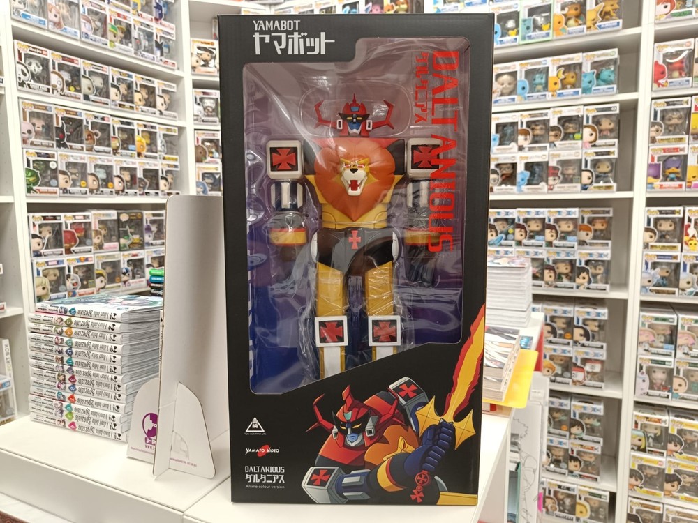 YAMATO Daltanious Anime Color Version YAMABOT 01 YAMATO PVC Figure New