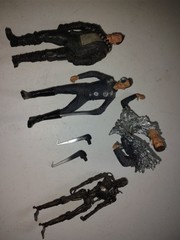 MOVIE MANIACS Vintage T2 T-800 T-1000 Action Figure Modern Black Endoskeleton