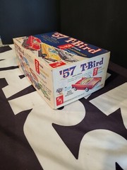 1957 T-Bird Ford Thunderbird 57 Model Kit AMT SMP 3 in 1 1/25 MIB NEW Unbuilt