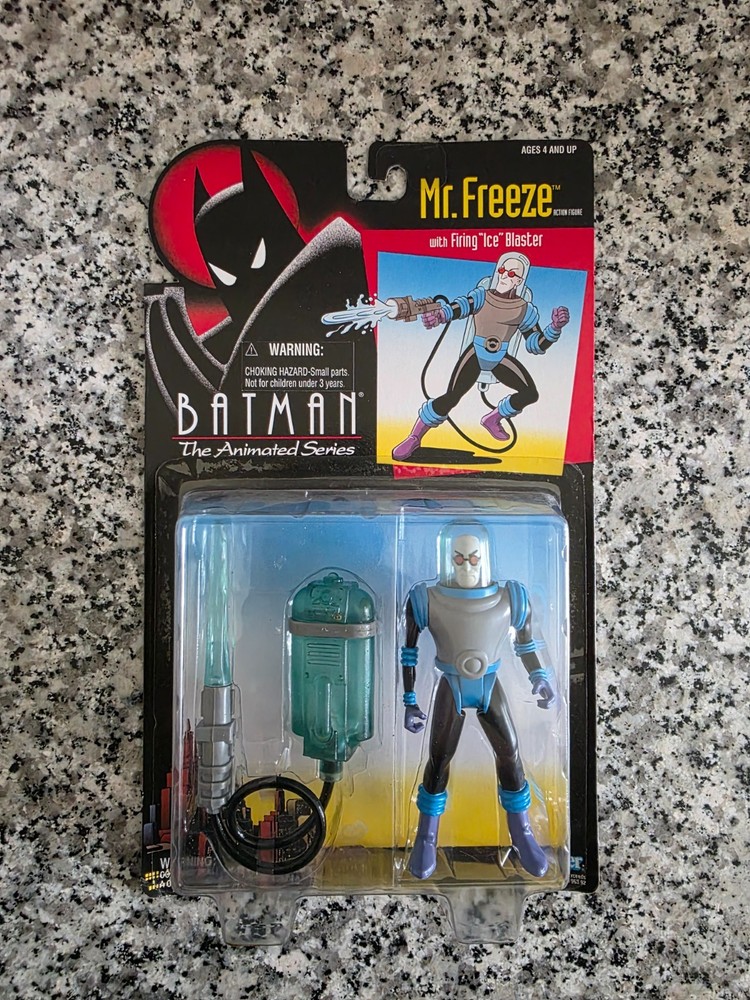 Mr. Freeze 1993 BATMAN THE ANIMATED SERIES Kenner NEW MOC Sealed