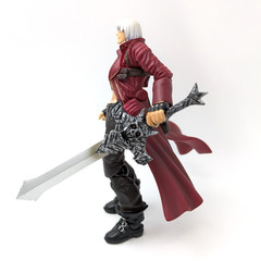 Revoltech Yamaguchi No.003 Dante Devil May Cry 3 Kaiyodo 2006 Figure Sold as-is.