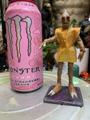 Land of the Lost prototype ENIK Sleestak custom miniature figure with base