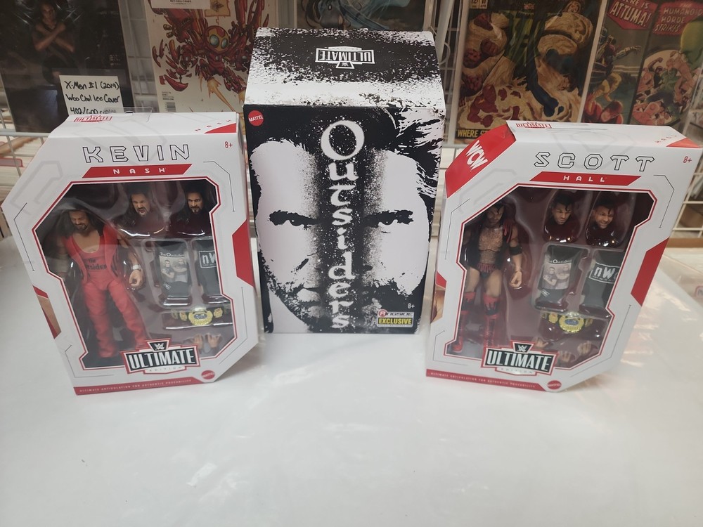 WWE Ultimate Edition Outsiders NWO Kevin Nash Scott Hall Ringside Exclusive Pack