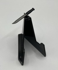 Valaverse Black Handle Knife Fodder 1/12 Scale Fodder Weapon Action Force