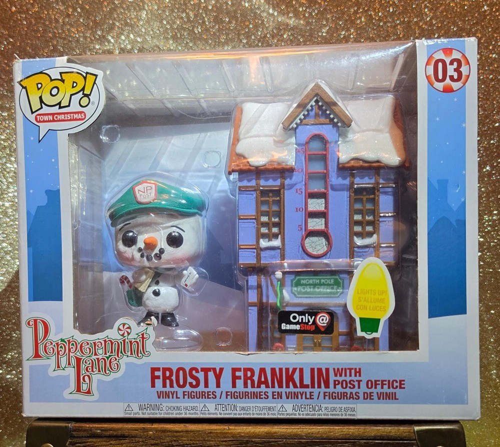 Frosty Franklin with Post Office Gamestop Exclusive Funko Pop Peppermint Lane