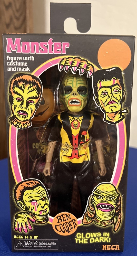 NECA Ben Cooper Monster Glow In The Dark PHANTOM With Costume & Mask 2023