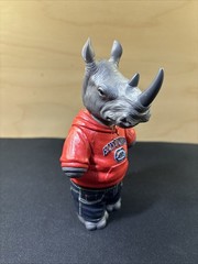 Ecko Unltd Rhino Action Figure Mascot Streetwear 7″ Vtg Y2K Citizen Urban Icon