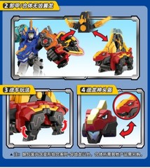 Dino Core Dinosaur Transform Ultra Chest Part Helmet Disk Figure Kids Toy Car