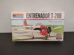 Entrenador T-28B Plane 1/48 Scale MONOGRAM Model Kit NEW Unbuilt