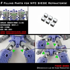 Shockwave Lab Filler Upgrade Kit For SS/Legacy/Kingdom/Titans Return/Siege