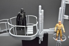 STAR WARS BESPIN DUEL PLAYSET CUSTOM DIORAMA 1:18 3.75″ SCALE FIGURE