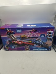 NEW PAW Patrol Mighty Movie Aircraft Carrier HQ Playset Chase Vehicle