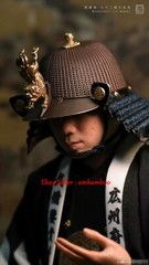 Helio Studio 1/6 Samurai Helmet Japanese Armor Fit Action Figure Model Toys New