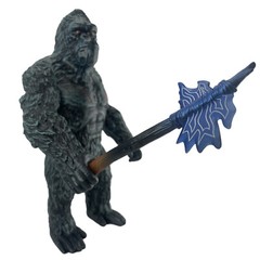King Kong Monster Gorilla 8.5″ Action Figure w/Battle Axe Moveable Figurine Toys