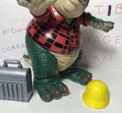 Earl Sinclair Vintage 1991 Dinosaurs TV Show Complete Figure Hasbro G4 043T