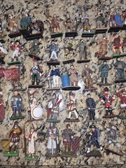 Soldiers Of Italy Lot Of 69 Figures With 2 Binders. Soldatini D’italia