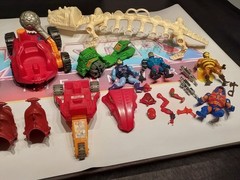 Vintage 1980’s Masters of the Universe He-man figure lot Mattel