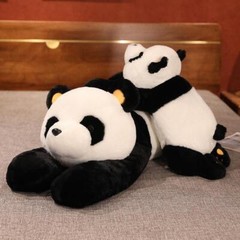 80cm Giant Panda Plush Toys Soft Sleep Pillow Cartoon Animal Bear Stuffed Gifts