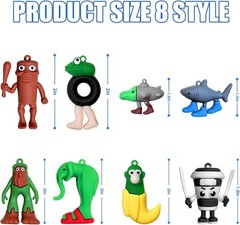 Mini Brainrot Action Figures Set – 24 Collectibles for Meme Lovers & Parties