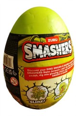 x4 ZURU Smashers Nano Jurassic Light Up Dino Egg – New Sealed