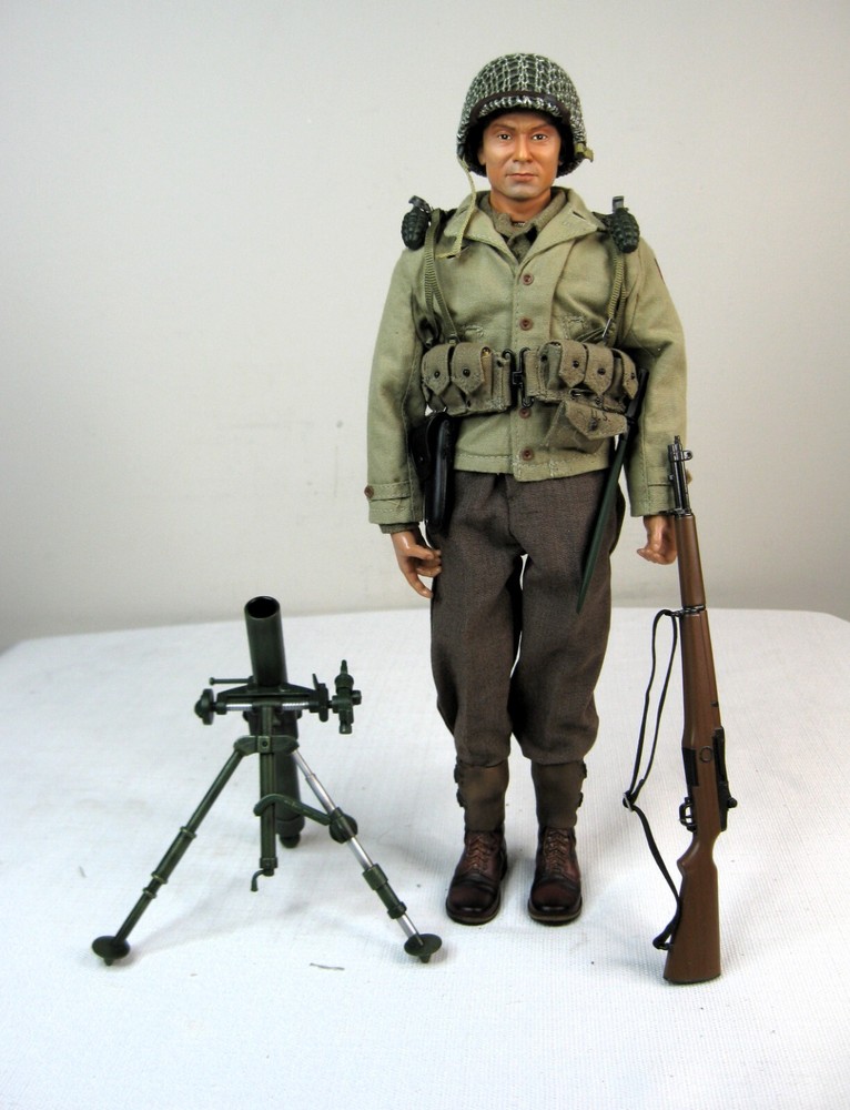 Dragon 1:6 WWII 100th Infantry Battalion Italy 1944 Mortar Nagashima