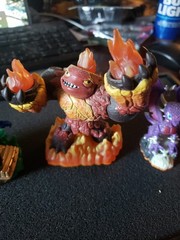 LOT OF 4 Misc. ACTIVISION SKYLANDER ACTION FIGURES