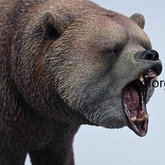 1/6 JXK Brown Bear Model Fierce Animal Soldier Collection GK Statue Toys Resin