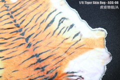 1:6 Tiger Skin Carpet for 12″ Phicen TBL LD Hot Toys Soldier Action Figure Doll