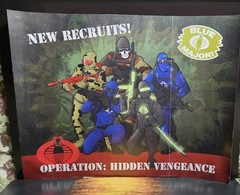 Gi Joe Blackmajor Custom Cobra Invasors X5 Master Set Commandos 3.75 Troopers