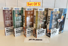S.H.Figuarts One Piece Luffy Zoro Nami Usopp Sanji Set of 5 Romance Dawn New