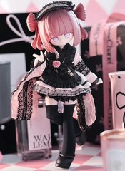 In A Box Poetry Asymptomatic 14.5cm/5.7In Confirmed Bjd Dressable Action Figure