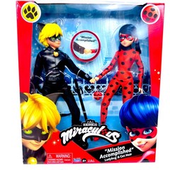 Miraculous Ladybug And Cat Noir Mission Accomplished Doll Set 2020 Kids Toys 4+