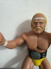 1984 LJN Hulk Hogan WWF Wrestling Figure W/ Championship Belt