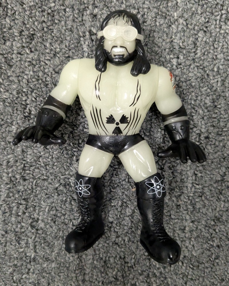 WWF WWE Adam Bomb Glow in Dark Epic Toys Retro Action Figure Wrestling Megastars