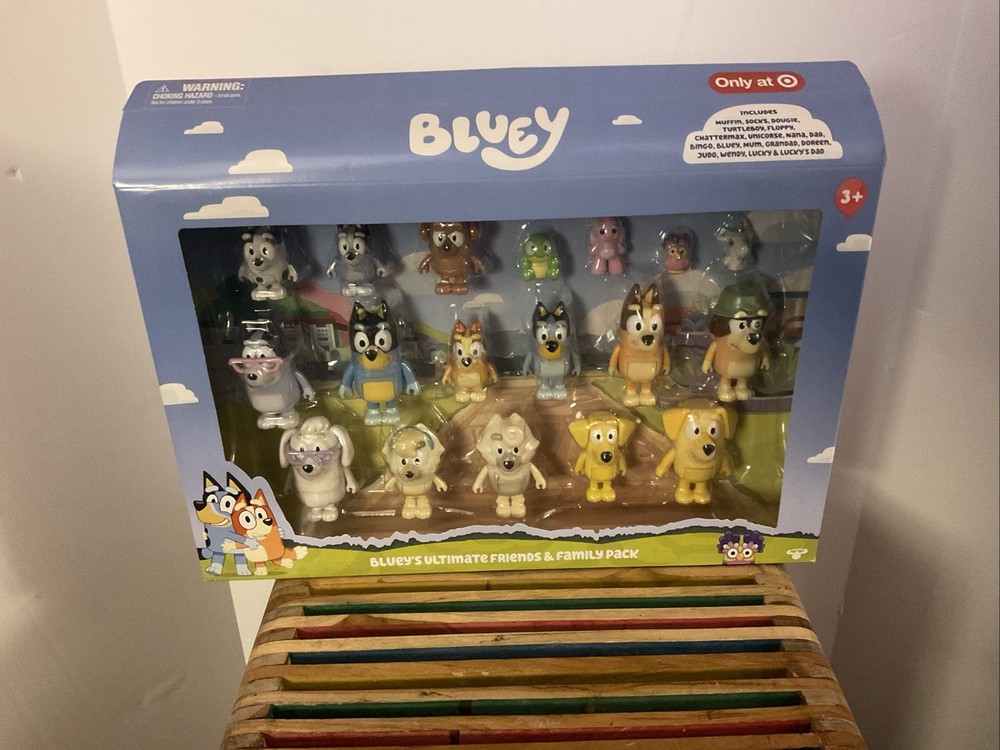 Bluey Ultimate Family and Friends Figure Pack Target Exclusive