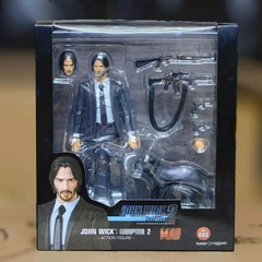 Maf No. 085 John Wick Chapter 2 With Dog Action Figure Collection Toy Gift PVC–