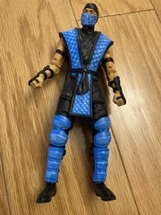 McFarlane Mortal Kombat Klassic: Sub Zero Good Shape Missing Extra Hands