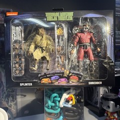 NECA TMNT Movie Splinter and Shredder – 2pack