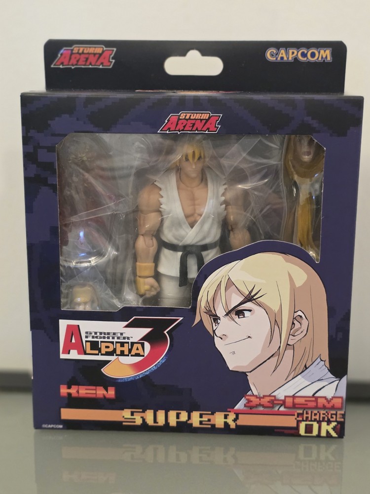 Storm Arena Street Fighter Alpha 3 Ken ( White ) BBTS Exclusive 1/12 Scale