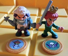 One Piece Mini’s Wapol & Mr. 9 + their Jolly Roger Coins NEW & FREE SHIP