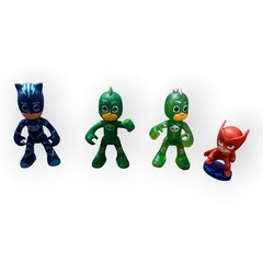 PJ Masks Action Figure Lot of 4 – Mixed Characters Bundle