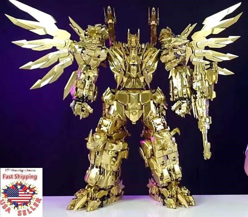 NEW COMPLETE GOLD Predaking Cang-Toys CT-Chiyou COMBINATION TRANSFORMER 01-08