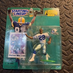 2000-2001 HASBRO STARTING LINEUP – DARREN WOODSON DALLAS COWBOYS – ROOKIE